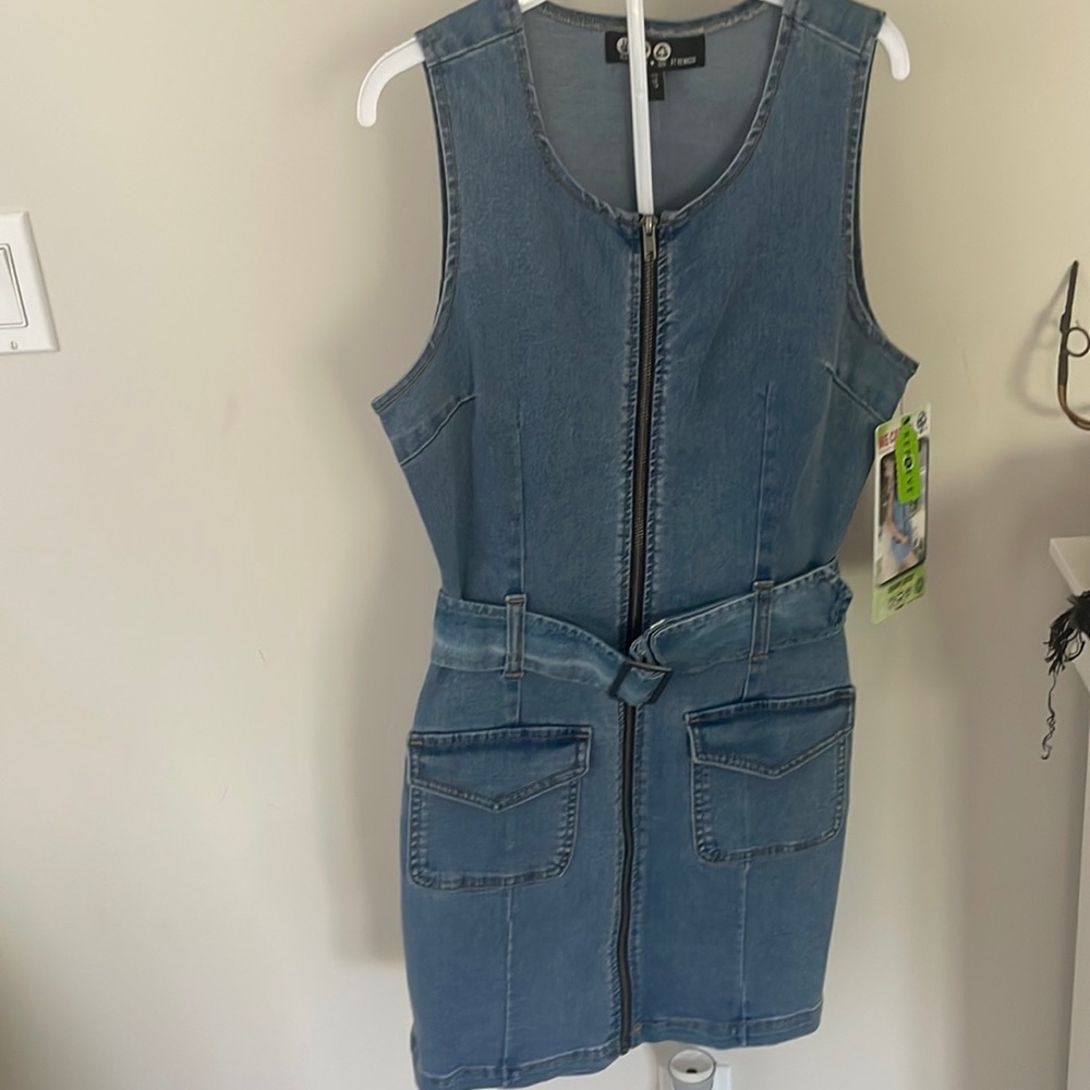Denim dress